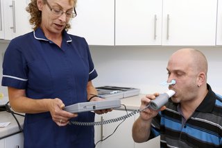 Zdjęcie badania spirometrycznego
